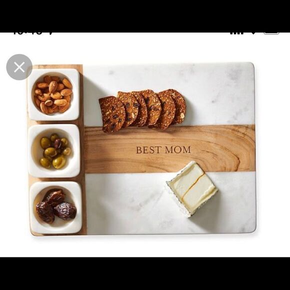 Sonoma Limited edition by elements home collection wooden marble serving platter - Picture 7 of 7